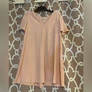 New Amanda Uprchard New York mini dress in blush pink size medium